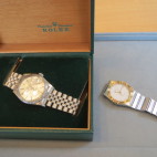 ロレックスデイトジャスト　　オメガコンステレーション