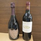 スパークリンングワイン　ドンペリニオンロゼ　1992　ワイン　シャトーマルゴー1988　
